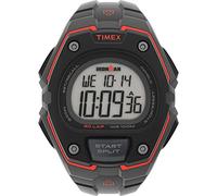 Timex Ironman Classic 43 mm Orologio Digitale Uomo, Grigio scuro/Nero/Rosso, Cronografo