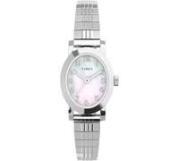 Timex Orologio da donna Cavatina - Quadrante TPearl Cassa Dorata, Argento, Classico