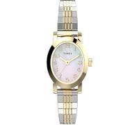Timex Orologio da donna Cavatina - Quadrante TPearl Cassa Dorata, Bicolore., Classico
