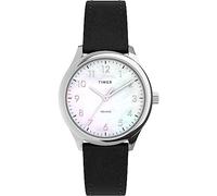 Timex Orologio da donna Easy Reader, nero/argento/madreperla/32 mm, 32MM, Orologio Easy Reader