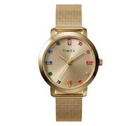 Timex Orologio da donna Main Street 31 mm - Triplo color oro