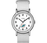 Timex Orologio da donna NFL Weekender 38mm, Miami Dolphins, Orologio NFL Weekender 38mm
