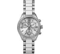 Timex Orologio da donna Premium Dress, Tono argento, Vestito 38 mm