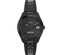 Timex Orologio da polso analogico al quarzo da donna x Wednesday Legacy, Nero