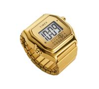 Timex X MM6 T80 Gold-Tone Ring Watch - S/M men Watches gold in taglia:ONE SIZE