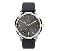 Timex da Uomo Marlin Automatico 40mm Pelle Cinturino Orologio Impermeabile