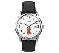 Timex Orologio da uomo Collegiate Easy Reader 38mm, Illinois Combattere Illini, moderno