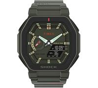 Timex Orologio da uomo Command Encounter 54mm - quadrante nero cassa nera cinturino nero, nero, One Size, Orologio da 45 mm con cinturino in resina