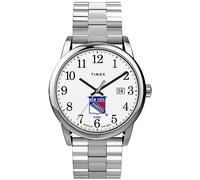 TIMEX Orologio da uomo Easy Reader 38mm con cinturino di espansione, New York Rangers, Easy Reader 38mm