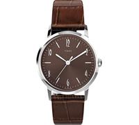 Timex Reissue Marlin TW2W93300 - Orologio in pelle marrone con movimento meccanico a carica manuale del 1960, Marrone, Vestito