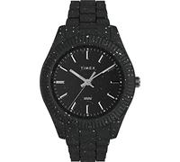 Timex Orologio da uomo Trend, cinturino ecologico nero, quadrante nero