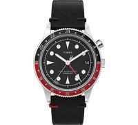 Timex da Uomo Waterbury Standard Pelle Cinturino Orologio Impermeabile TW2W20200