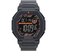 Timex Orologio Digitale al Quarzo da Uomo con Cinturino in Plastica TW2V59900