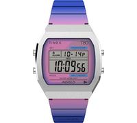 Timex Orologio Digitale al Quarzo Unisex-Adulto con Cinturino in Resina TW2V74600YB