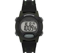Timex Orologio Digitale al Quarzo Uomo con Cinturino in Pelle TW4B287009J