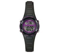 Timex Orologio Digitale per Bambini, 27 mm, Cinturino in Resina Nera, Quadrante Digitale, Cassa Nera, TW2W92300