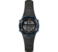 Timex Orologio digitale per bambini da 27 mm - cassa nera con quadrante digitale con cinturino nero, nero