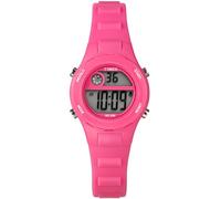Timex Orologio digitale per bambini, 27 mm cassa rosa, quadrante digitale, cinturino rosa