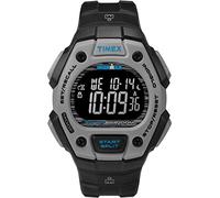 Orologio da uomo TIMEX IRONMAN Classic 30 38mm - Display negativo della cassa nero e grigio con cinturino in resina nero TW2U30200
