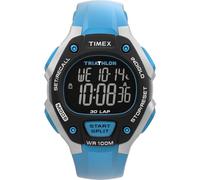 Timex Orologio Ironman Triathlon Classic 30 38mm Uomo, Blu/Nero/Grigio