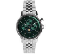 Timex Orologio Multi-quadrante al Quarzo Uomo con Cinturino in Acciaio Inossidabile TW2Y09900