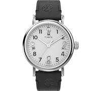 Timex Orologio standard da uomo 40mm, Grigio/argento/tono argento, moderno