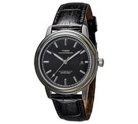 TIMEX Orologio Uomo Timex, Waterbury, TW2Y23000, Carica Automatica, Impermeabile fino a 5 ATM, Vetro Minerale, Quadrante Nero, Acciaio Inossidabile, Nero