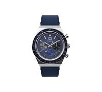 Timex Q Gents Cronografo 40mm Orologio con cinturino in pelle TW2Y36100