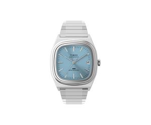 Timex Riedizione E-Line del 1983 Ice Orologio Automatico Blu TW2Y66700