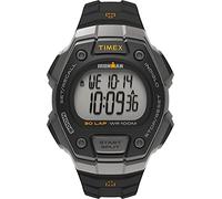 Timex T5K821 Orologio da Polso, Quadrante Digitale Unisex, Cinturino in Resina, Nero/Grigio