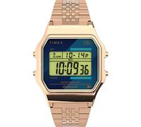 Timex T80, Bracciale color oro rosa/blu, Bracciale