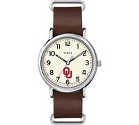 Timex Tribute Cinturino in pelle al quarzo da uomo Collegiate Weekender 40mm