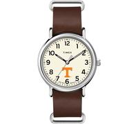 Timex Tribute Cinturino in pelle al quarzo da uomo Collegiate Weekender 40mm