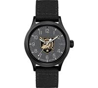 Timex Tribute - Cinturino in tessuto al quarzo da uomo collegiate scout, 40 mm, Cavalieri neri dell'esercito, moderno