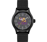 Timex Tribute Collegiate Scout 40mm cinturino in tessuto al quarzo, LSU Tigers