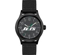 Timex Tribute NFL Scout 40mm Cinturino in tessuto al quarzo da uomo, New York Jets, classico