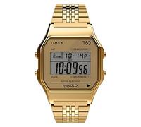 Timex Orologio T80 34mm - Tonalità dorata con cinturino in acciaio inossidabile TW2R79200
