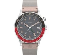 Timex Orologio Analogico al Quarzo Uomo con Cinturino in Tessuto TW2V74100VQ