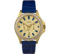 Timex Orologio da donna TW2W10800 – Multi-quadrante al quarzo, cinturino in pelle