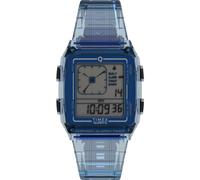 Timex Orologio Digitale al Quarzo Unisex-Adulto con Cinturino in Plastica TW2W45100