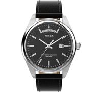 Timex Orologio Analogico al Quarzo Uomo con Cinturino in Pelle TW2W57400