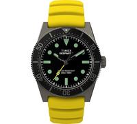 Timex Orologio Analogico al Quarzo Uomo con Cinturino in Gomma TW2W74800