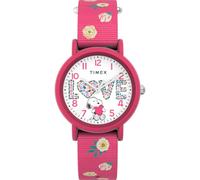 Timex Orologio Analogico al Quarzo Girl's con Cinturino in Tessuto TW2W83200