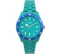 Timex Orologio Analogico al Quarzo da Donna con Cinturino in Plastica TW2Y04700