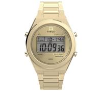 Timex Q - 80 Continental Gold Tone 39mm case men Watches gold in taglia:ONE SIZE