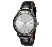 TIMEX TW2Y22900 Orologio da uomo, Timex, Waterbury, carica automatica, impermeabile fino a 50 m, vetro minerale, quadrante argento, acciaio inossidabile, argento