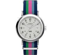 Timex TW2Y55300 Weekender Orologio da donna da 37 mm, con cinturino in tessuto