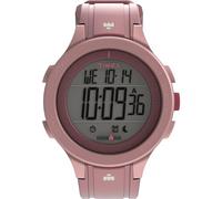 Timex® TW5M62400 Ironman® T200, Orologio unisex da 42 mm, cinturino in silicone rosa, quadrante digitale, cassa rosa