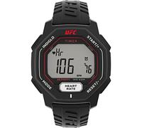 Timex UFC Men's Spark 46mm Watch - Black Strap Digital Dial Black Case