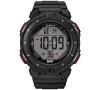 Timex UFC Rumble 50mm Orologio da uomo - Cinturino nero quadrante digitale cassa nera, Nero/Digitale/Nero, moderno